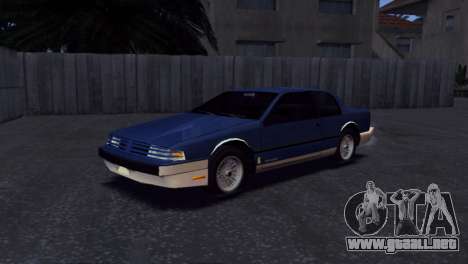 Classique Tyrant (87 Oldsmobile Toronado) para GTA San Andreas
