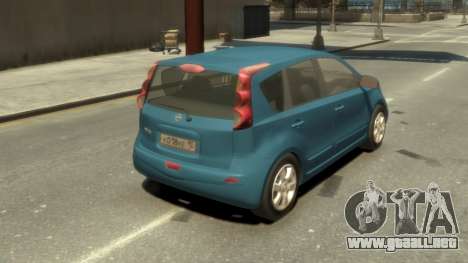 2009 Nissan Note E11 para GTA 4