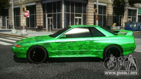 Nissan Skyline R32 Kichra S9 para GTA 4