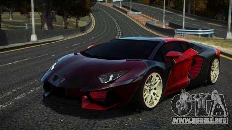 Lamborghini Aventador Uefars S12 para GTA 4