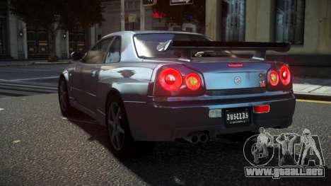 Nissan Skyline R34 Ralokshi para GTA 4