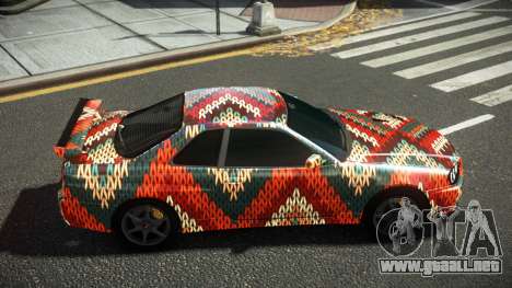 Nissan Skyline R34 Ralokshi S10 para GTA 4