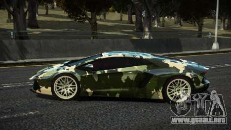 Lamborghini Aventador Uefars S5 para GTA 4