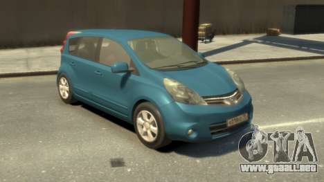 2009 Nissan Note E11 para GTA 4