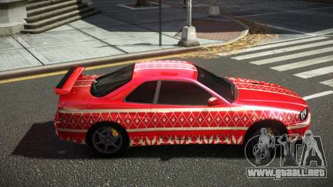 Nissan Skyline R34 Ralokshi S11 para GTA 4