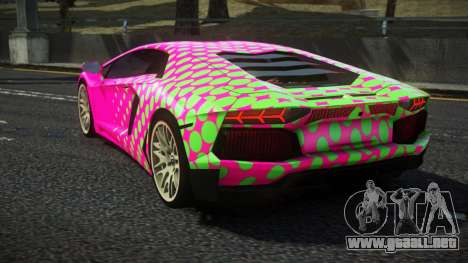 Lamborghini Aventador Uefars S3 para GTA 4