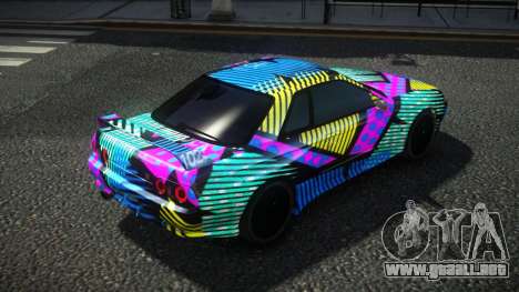 Nissan Skyline R32 Kichra S14 para GTA 4