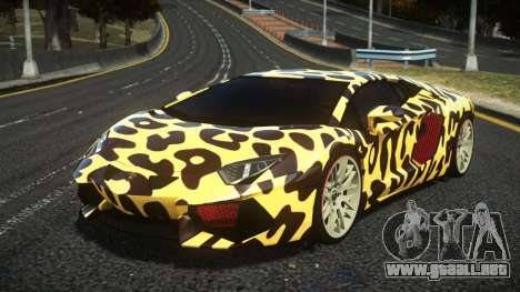 Lamborghini Aventador Uefars S8 para GTA 4