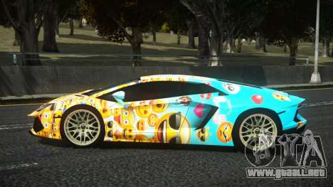 Lamborghini Aventador Uefars S14 para GTA 4