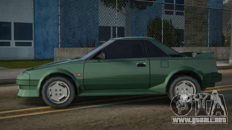 Toyota MR2 (AW11) [SA Style] 89th para GTA San Andreas