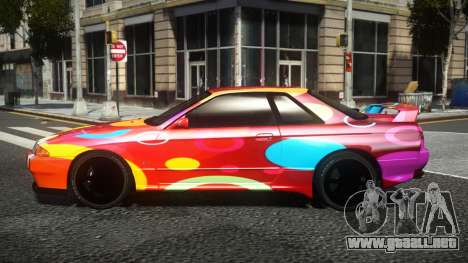 Nissan Skyline R32 Kichra S6 para GTA 4