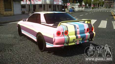 Nissan Skyline R32 Kichra S5 para GTA 4