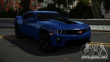 Chevrolet Camaro ZL1 Verho para GTA 4