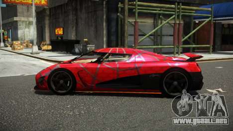 Koenigsegg Agera Ridon S10 para GTA 4