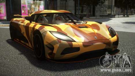 Koenigsegg Agera Ridon S8 para GTA 4