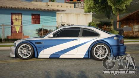 BMW M3 GTR (RPG) para GTA San Andreas