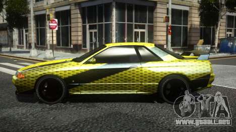 Nissan Skyline R32 Kichra S10 para GTA 4