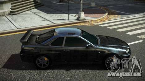 Nissan Skyline R34 Ralokshi S9 para GTA 4