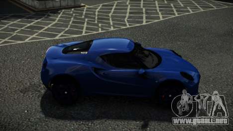Alfa Romeo 4C Nalony para GTA 4