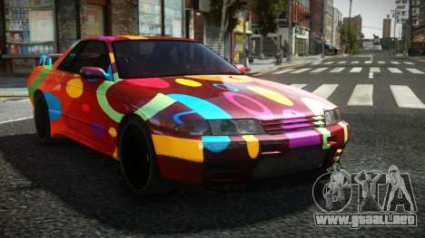 Nissan Skyline R32 Kichra S6 para GTA 4