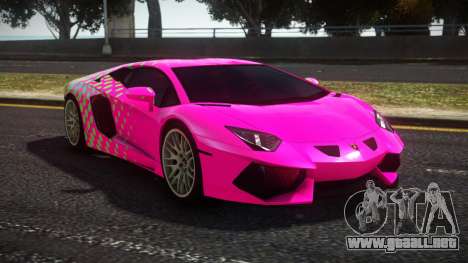 Lamborghini Aventador Uefars S3 para GTA 4