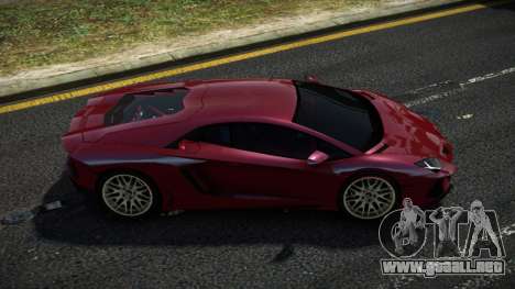 Lamborghini Aventador Uefars para GTA 4