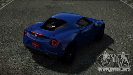 Alfa Romeo 4C Nalony para GTA 4