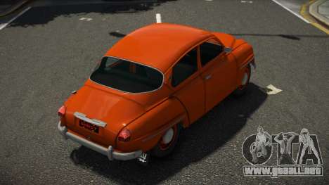 Saab 96 Pohaba para GTA 4