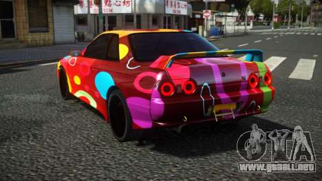 Nissan Skyline R32 Kichra S6 para GTA 4