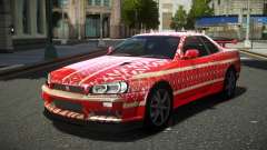 Nissan Skyline R34 Ralokshi S11 para GTA 4