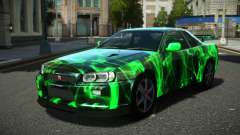 Nissan Skyline R34 Ralokshi S2 para GTA 4