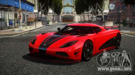 Koenigsegg Agera Tawer para GTA 4