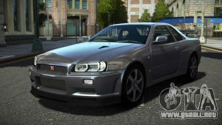 Nissan Skyline R34 Ralokshi para GTA 4