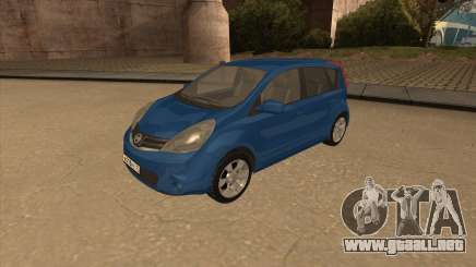 Nissan Note 2009-2012 [HQ] para GTA San Andreas