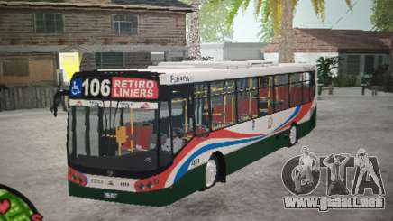 Colectivo linea 106 para GTA San Andreas