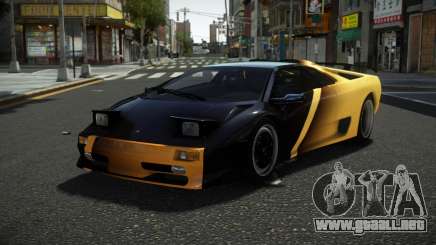 Lamborghini Diablo Ariloha S13 para GTA 4