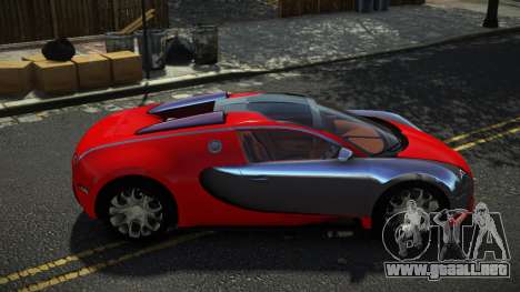Bugatti Veyron Hormy para GTA 4