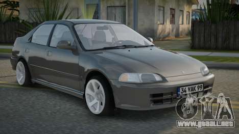 Honda Civic 1.6 Sİ Sedán para GTA San Andreas