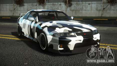 Nissan Skyline R33 Fahuz S8 para GTA 4