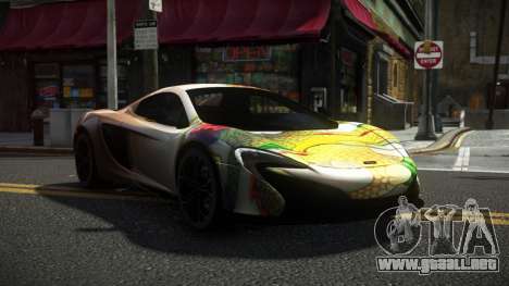 McLaren 650S Ruyloz S14 para GTA 4