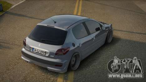 Peugeot 206 DK V1.2 para GTA San Andreas