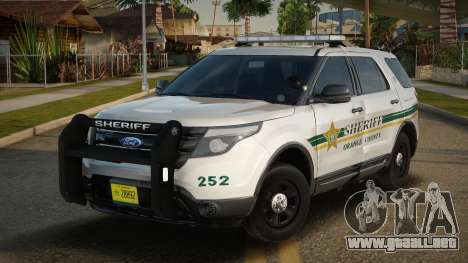 2013 Ford Explorer PD para GTA San Andreas