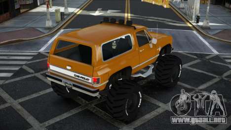 Chevrolet Blazer K5 86th M-Truck para GTA 4