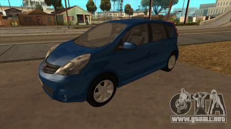 Nissan Note (2011) para GTA San Andreas