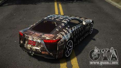 Lexus LFA Fibuna S12 para GTA 4