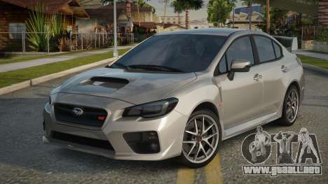 Subaru Impreza WRX STI Alisto para GTA San Andreas