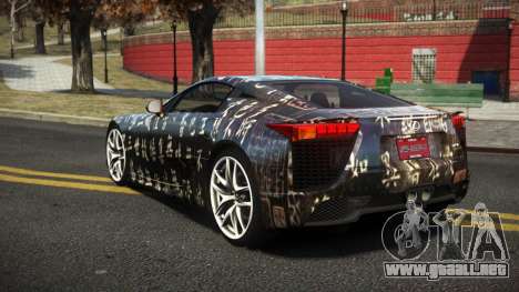 Lexus LFA Fibuna S12 para GTA 4