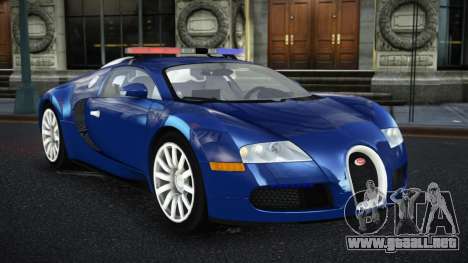 Bugatti Veyron 16.4 Police FT para GTA 4