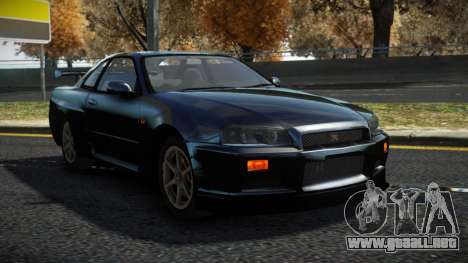 Nissan Skyline R34 Botraf para GTA 4
