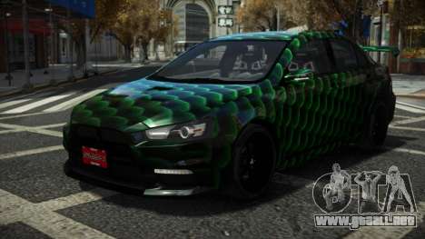Mitsubishi Lancer Evolution X Rohisho S12 para GTA 4